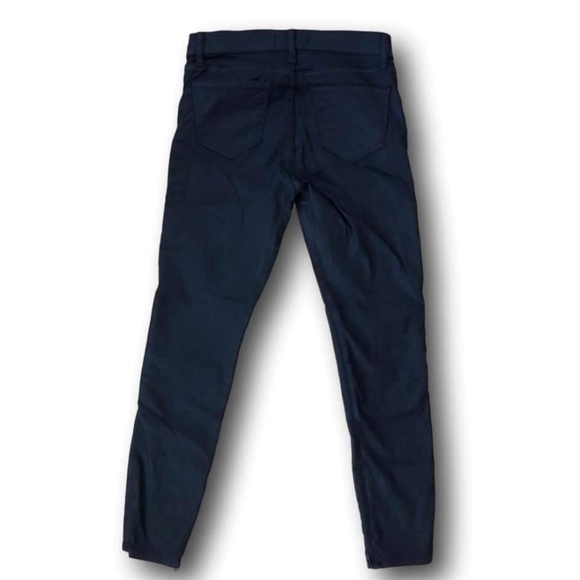 Madewell Skinny Skinny Black Coated Moto Jeans - Picture 2 of 7